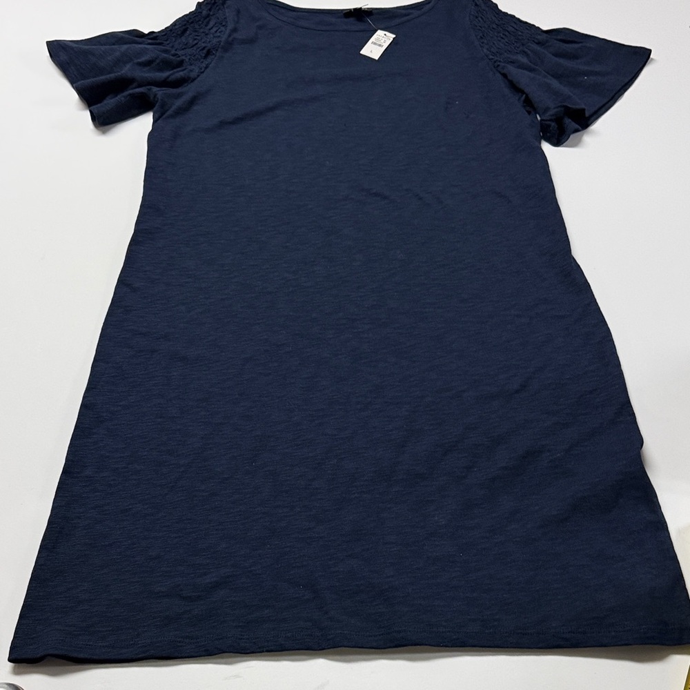 Talbots Dark Blue Casual Dress